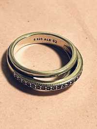 Obrączka Pandora nowa srebro 925 rozmiar 52