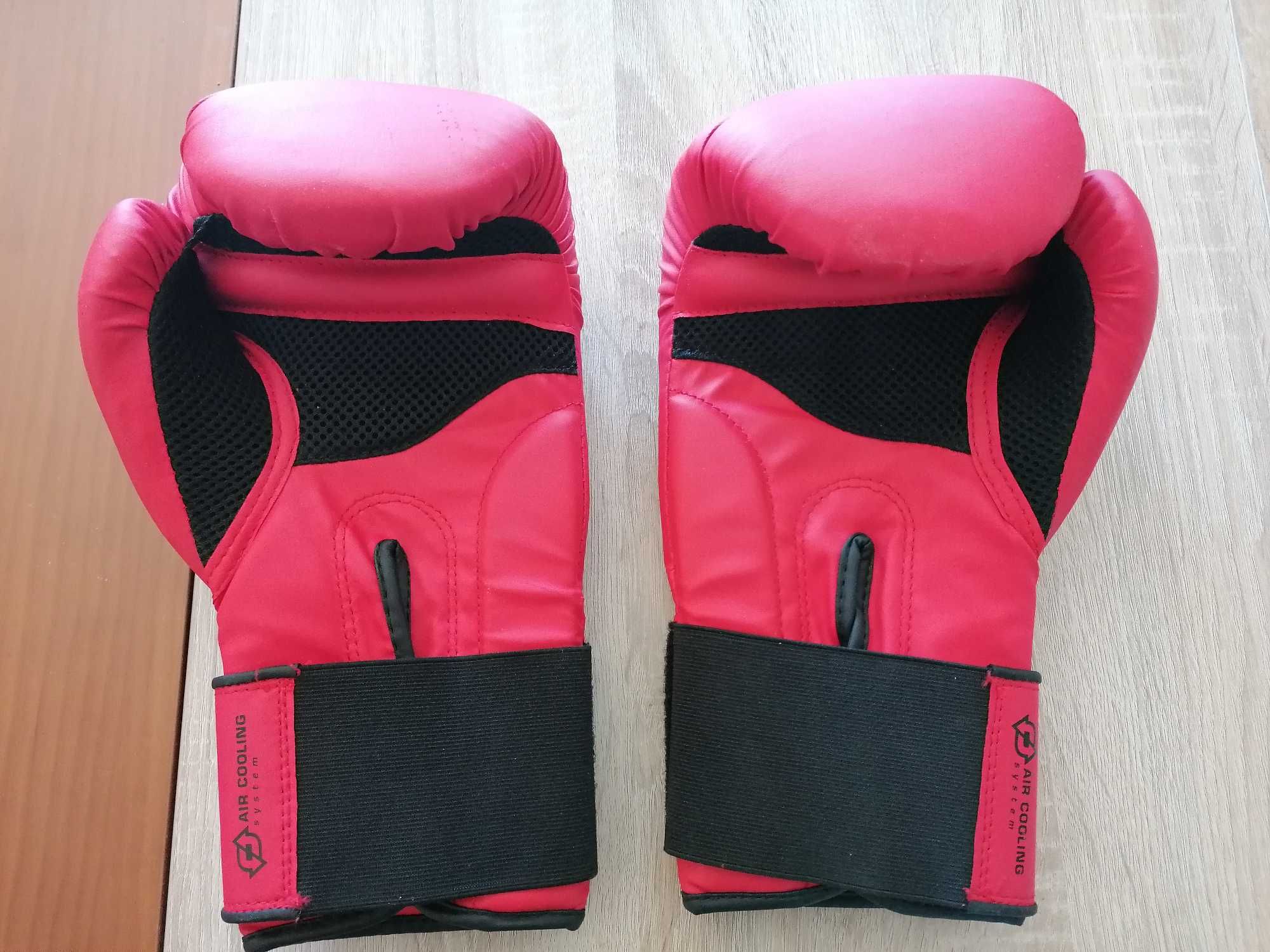 Vendo luvas boxe domyos 14 oz e 2 cintos (amarelo e laranja)