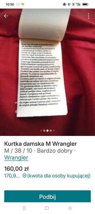 Kurtka damska Wrangler