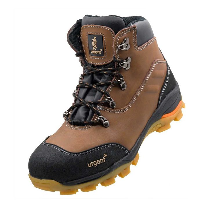 Męskie buty skórzane do lasu do pracy 121 O1 URGERT / bez podnoska