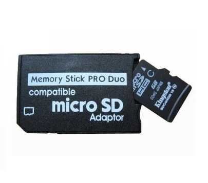 Karta 32GB Kingston Adapter MS PRO DUO do PSP * Wejherowo Video-Play