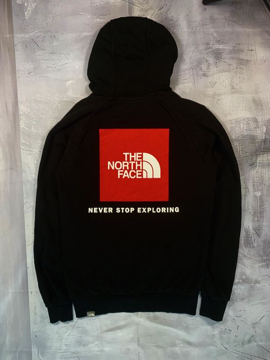 Худи the north face box logo