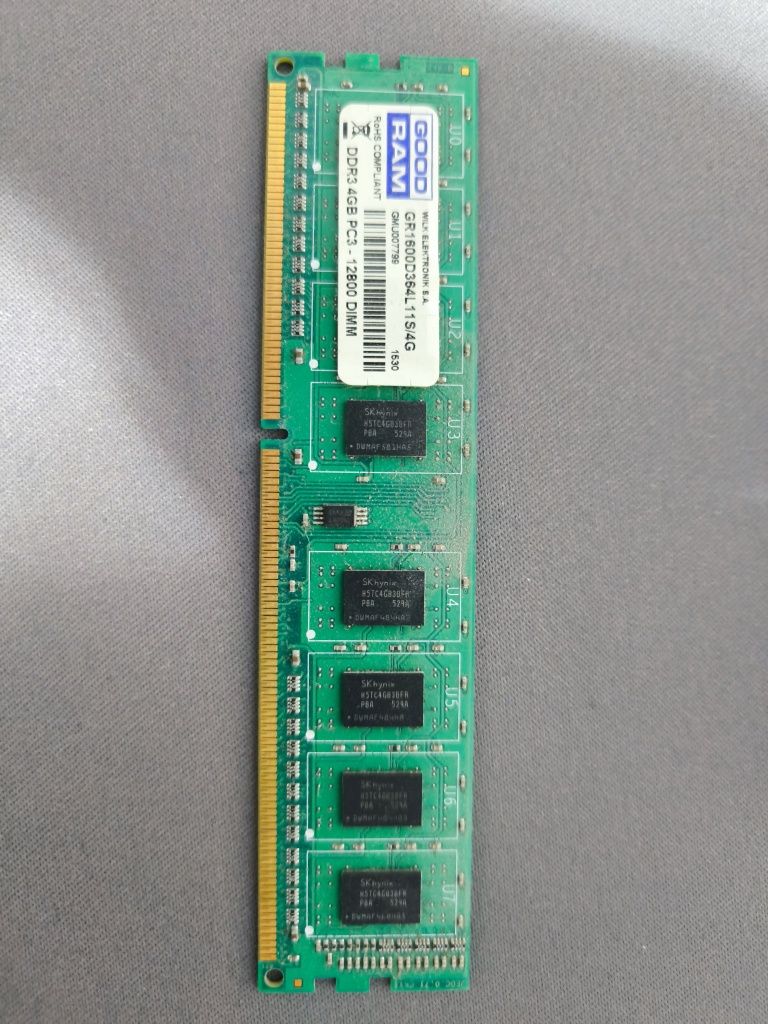 Оперативная память Good Ram DDR3 4gb 1600mgz  PC3-12800DIMM