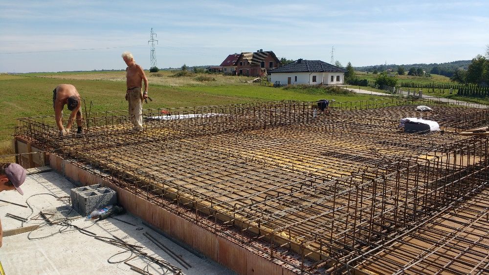 Domy jednorodzinne. Fundament, ściany, stropy. Budynki przemysłowe