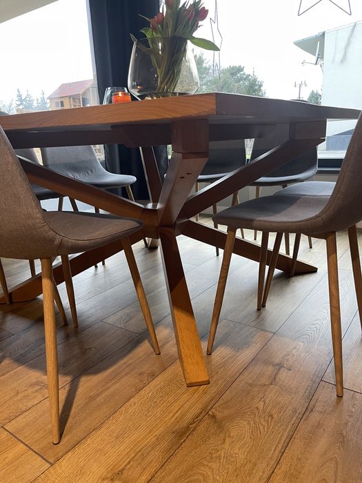 Stół dębowy 140x140