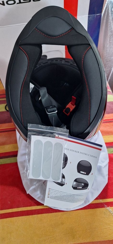 Capacete astone tamanho XL novo nunca usado