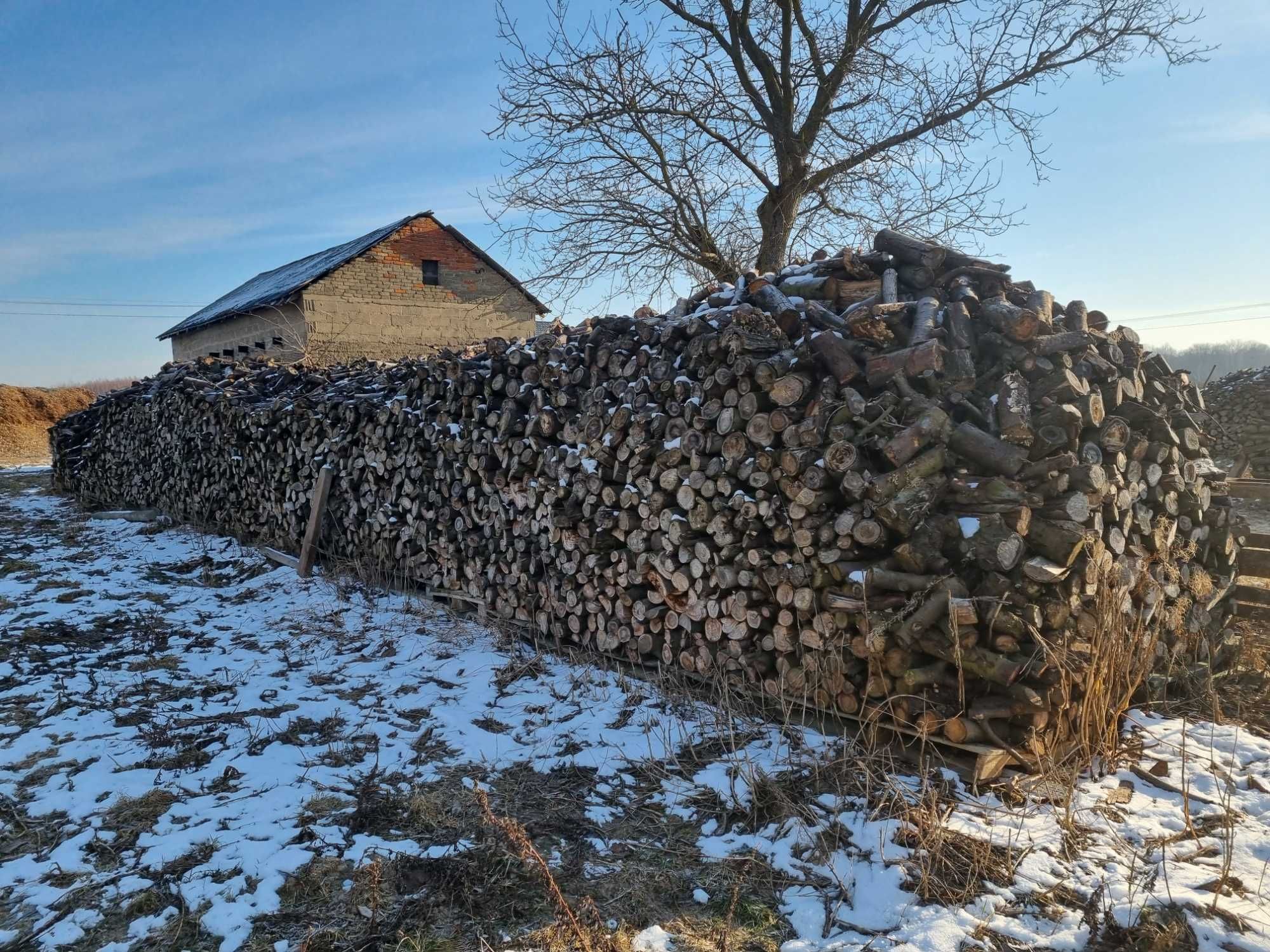 Drewno na opał sezonowane suche, drewno kominkowe, opałowe, do kominka