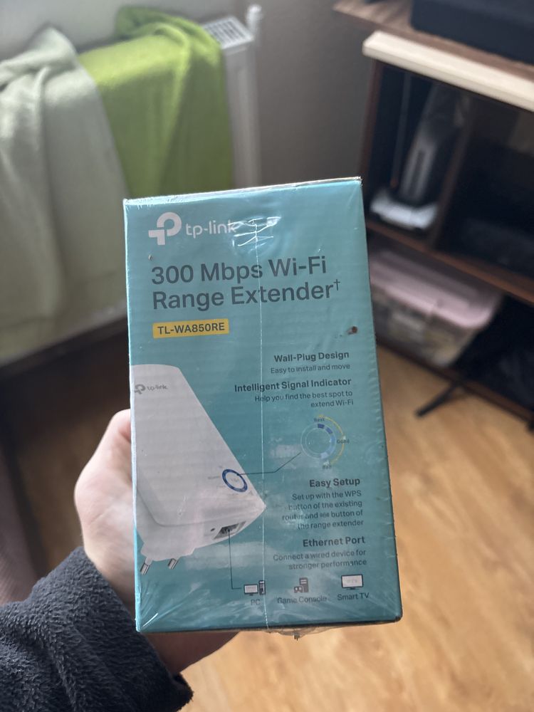 Nowy tplink wifi range extender, przedłużenie wifi, router