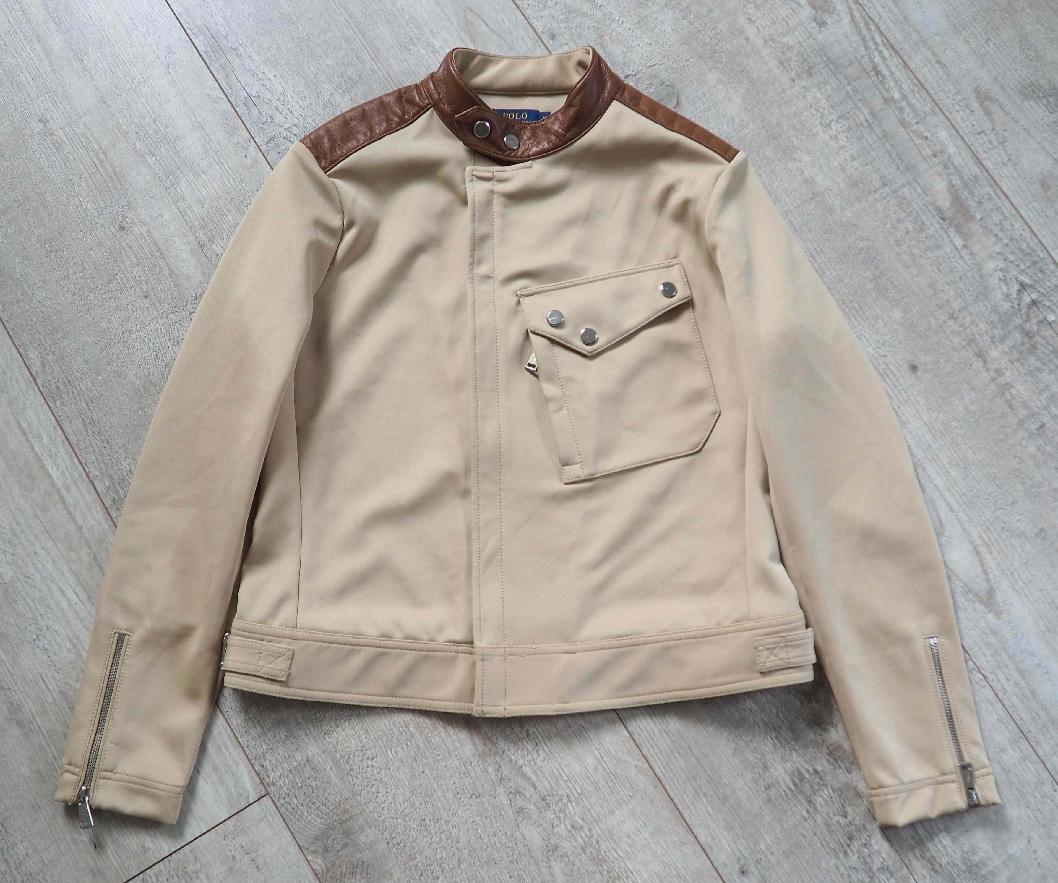 RALPH Lauren Polo_biker jacket_lambskin_M