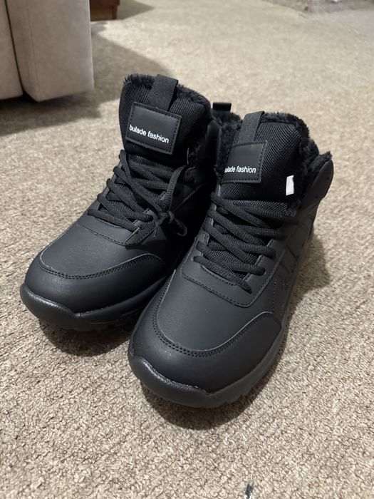 Зимние мужские полуботинки 45размер теплые