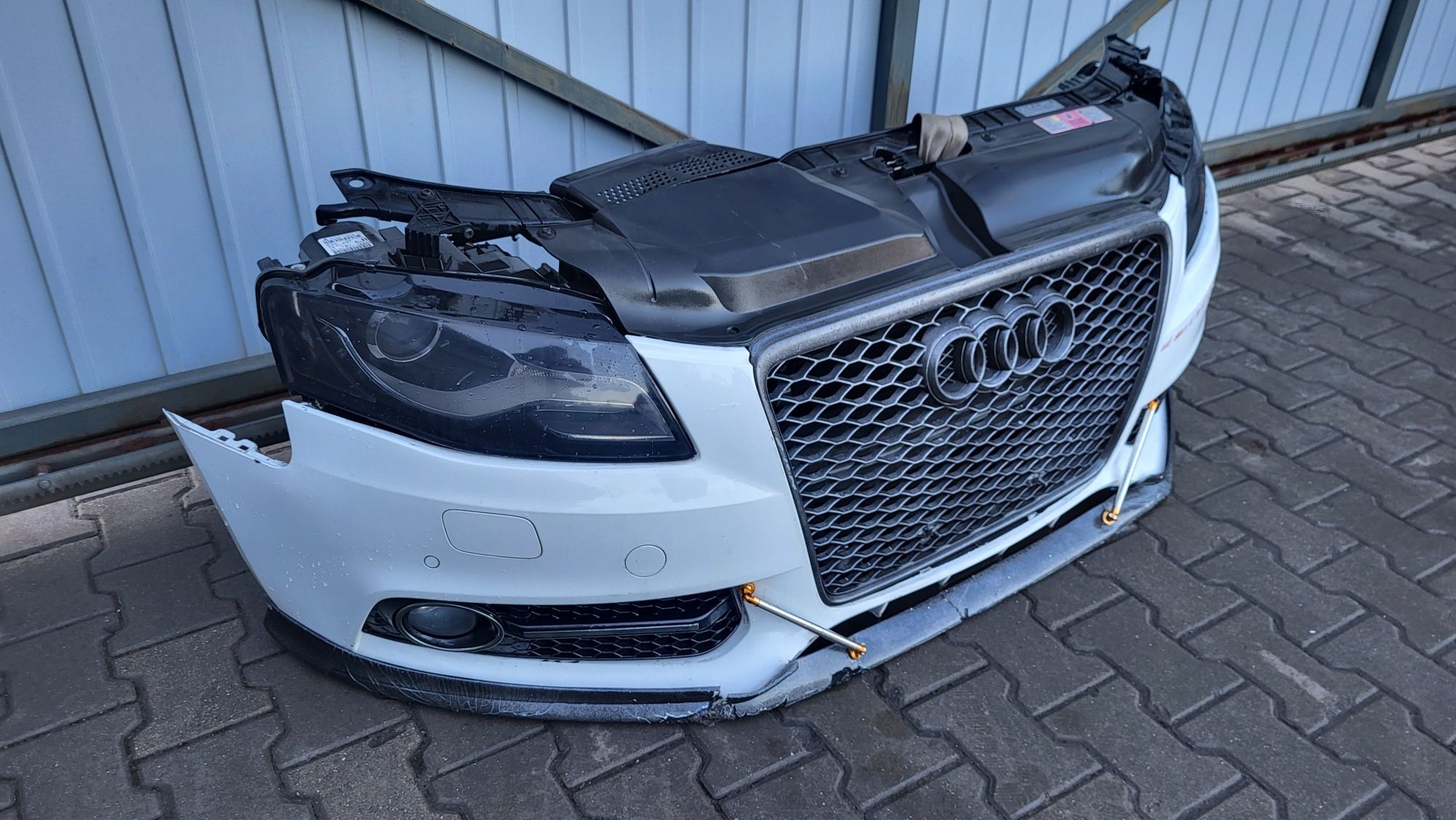 Przód audi a4 b8 xenon tuning wzmocnienie spryskiwacz