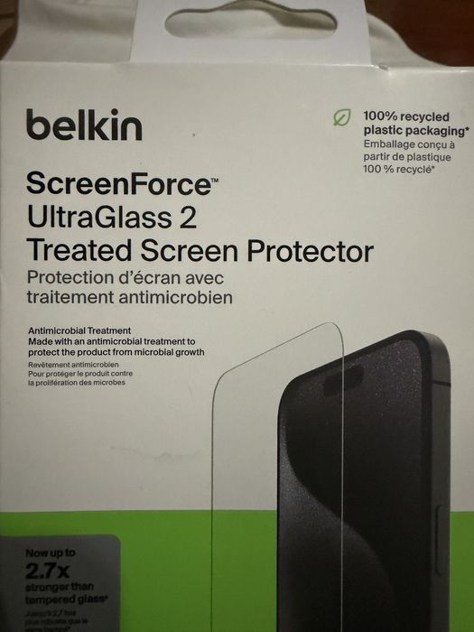 Película Belkin UltraGlass 2 - Blue Light tratamento