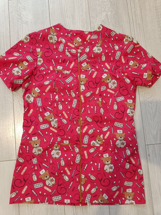 Медична кофта принтована