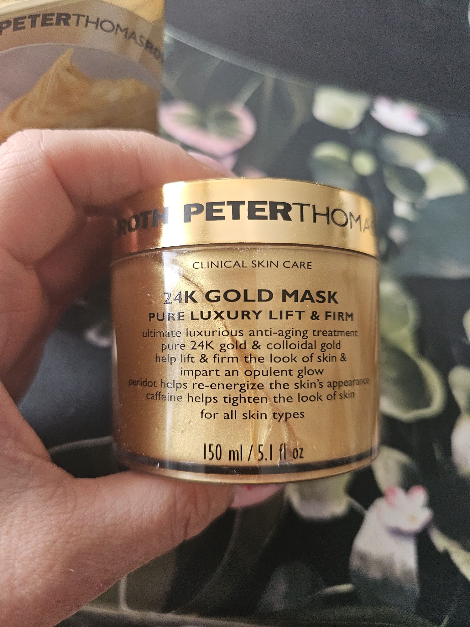 Peter  Thomas Roth 24 K Gold mask