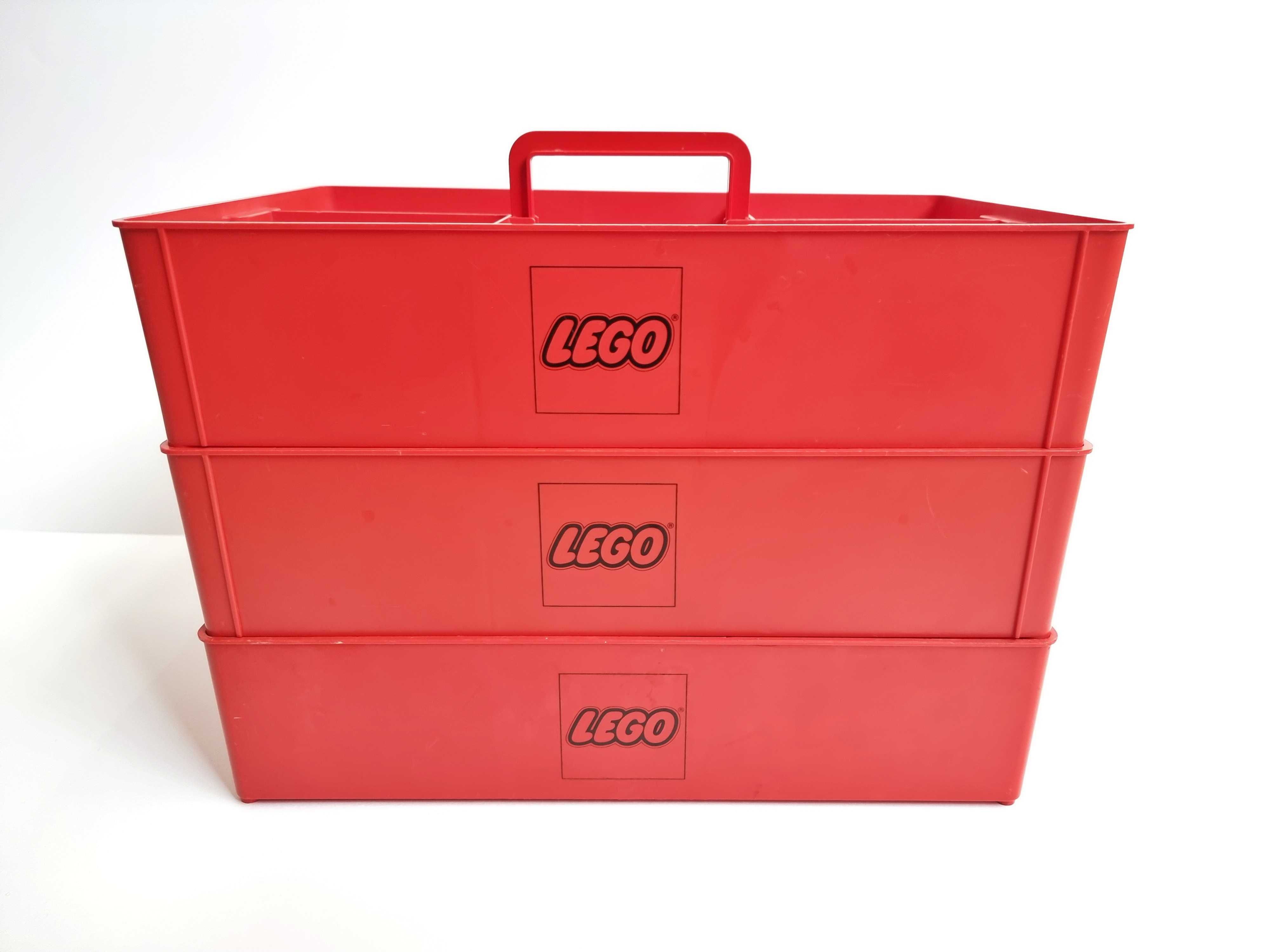 3 Caixas arrumação Lego vintage modelo 791-1 de 1972