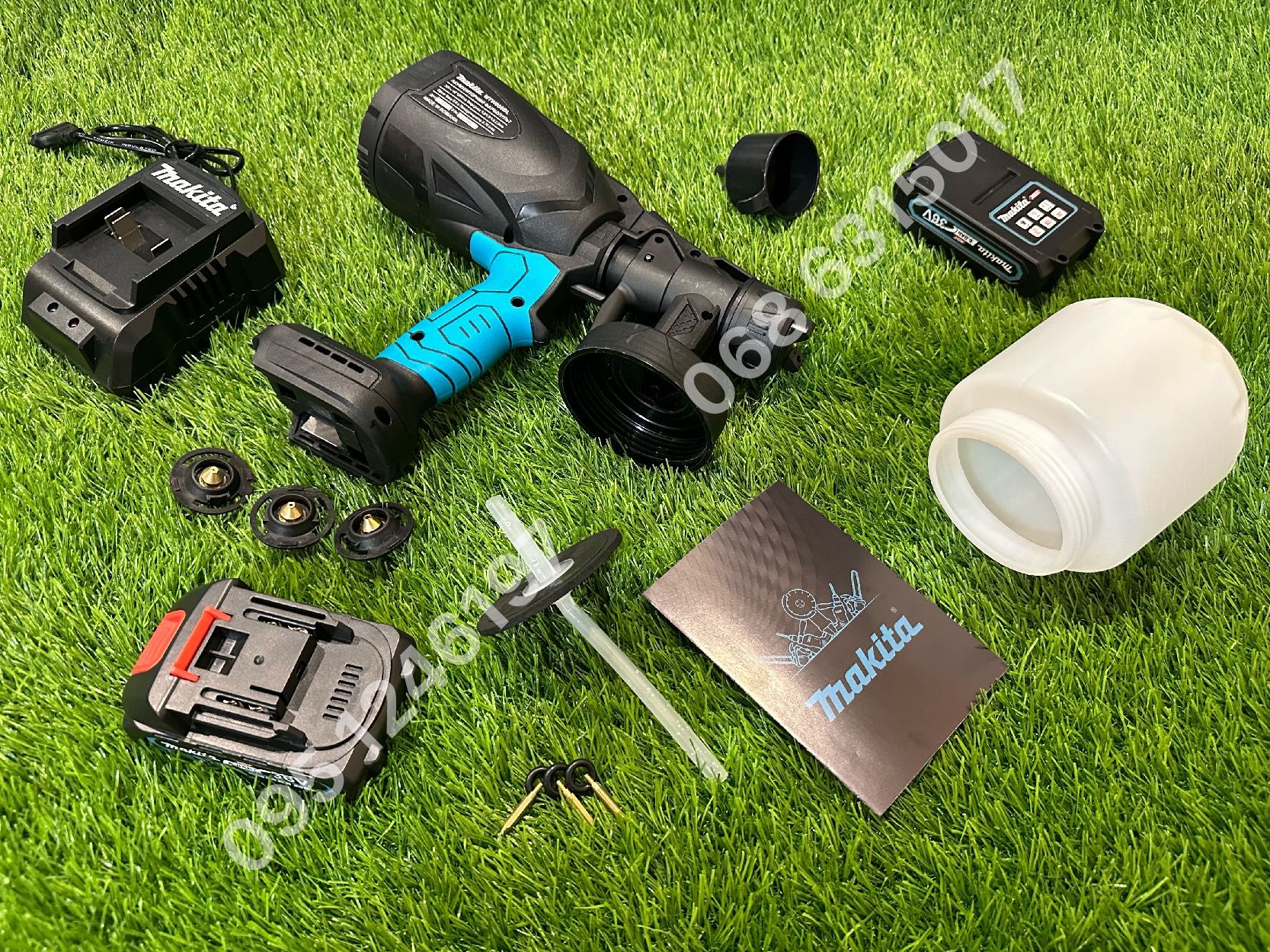 Аккумуляторный Фарбопульт Makita MTW800BL аккумуляторы 6Ah краскопульт