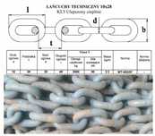 HARTOWANY Łańcuch Rozrzutnik KRONE 10x28 KL5