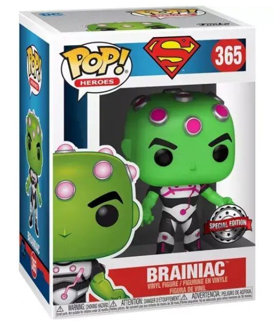 Funko Pop! Dc Heroes Superman Brainiac 365 Specjal Edition