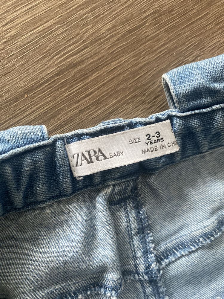 Джинсовий комбінезон Zara джинси