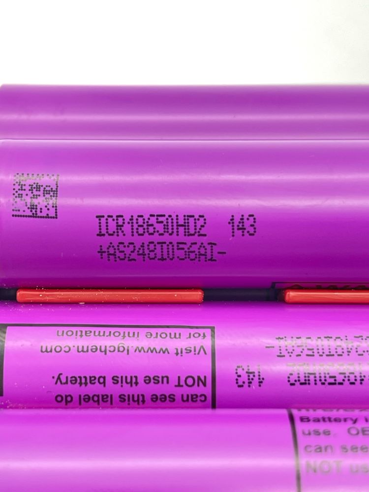 Акумулятор LG Chem ICR18650HD2 2000mAh 25А 18650 Li-ion
