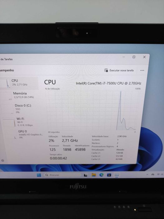 Portátil Fujitsu E448 - Intel i7 - 16GB RAM