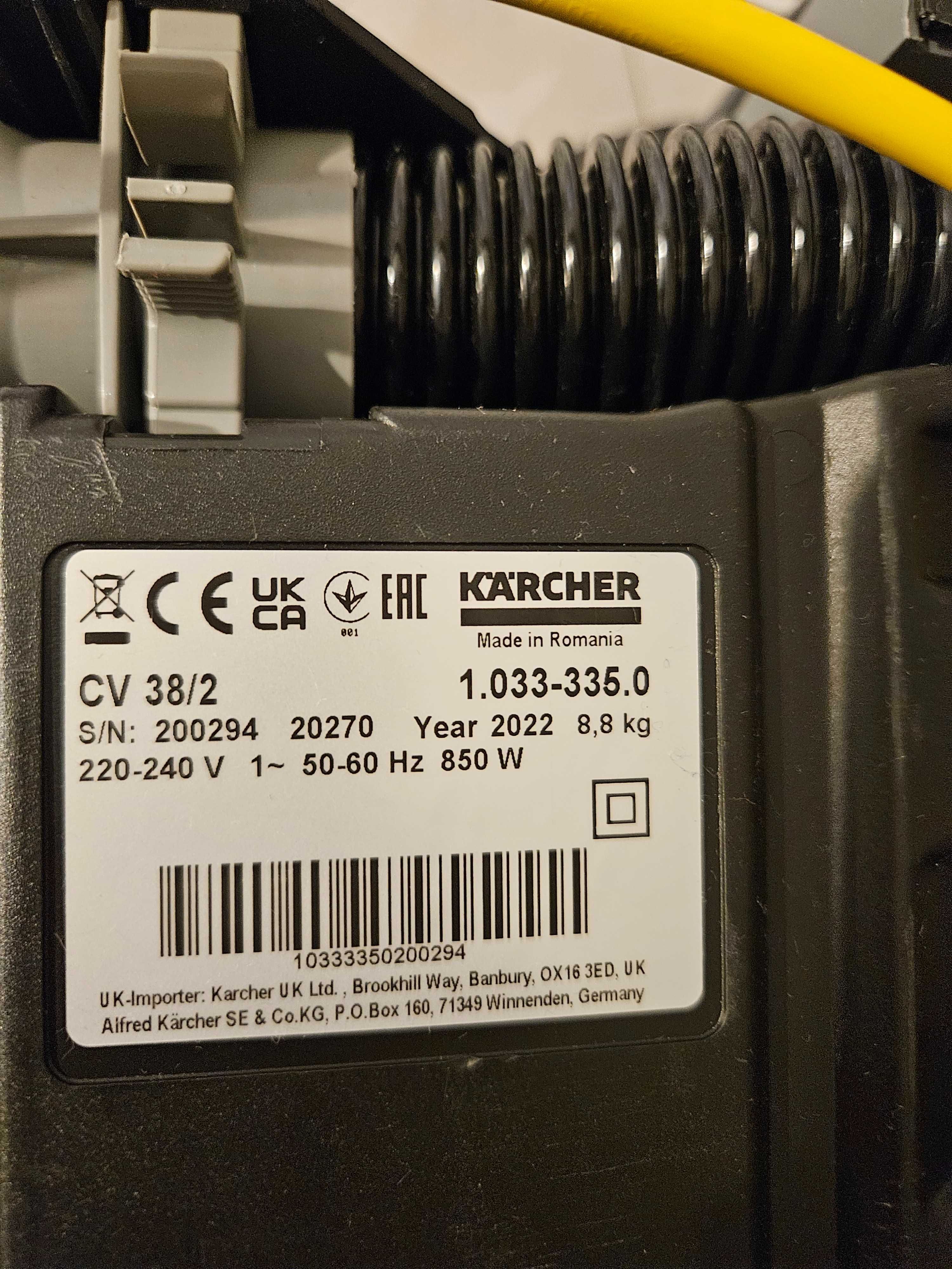 Odkurzacz kolumnowy Karcher CV 38/2