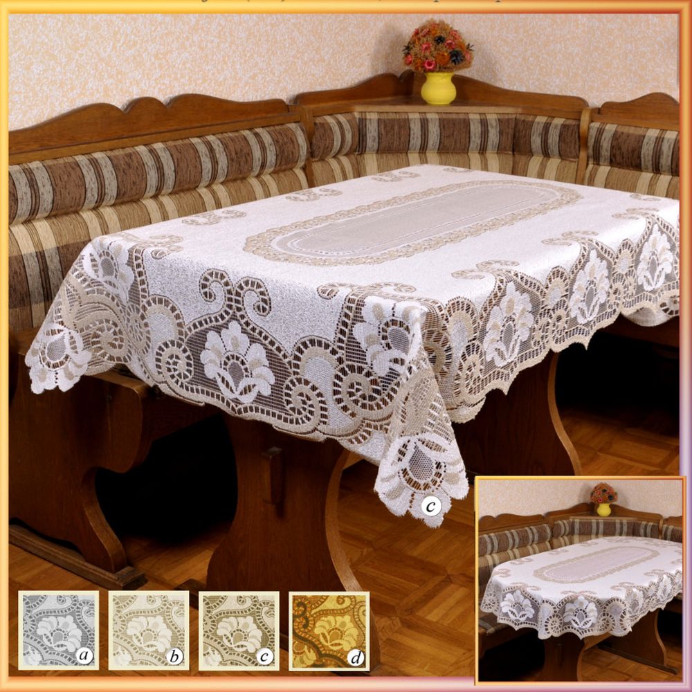 Likwidacja sklepu -50% na obrus żakardowy 100x150cm, różny wzór kolor