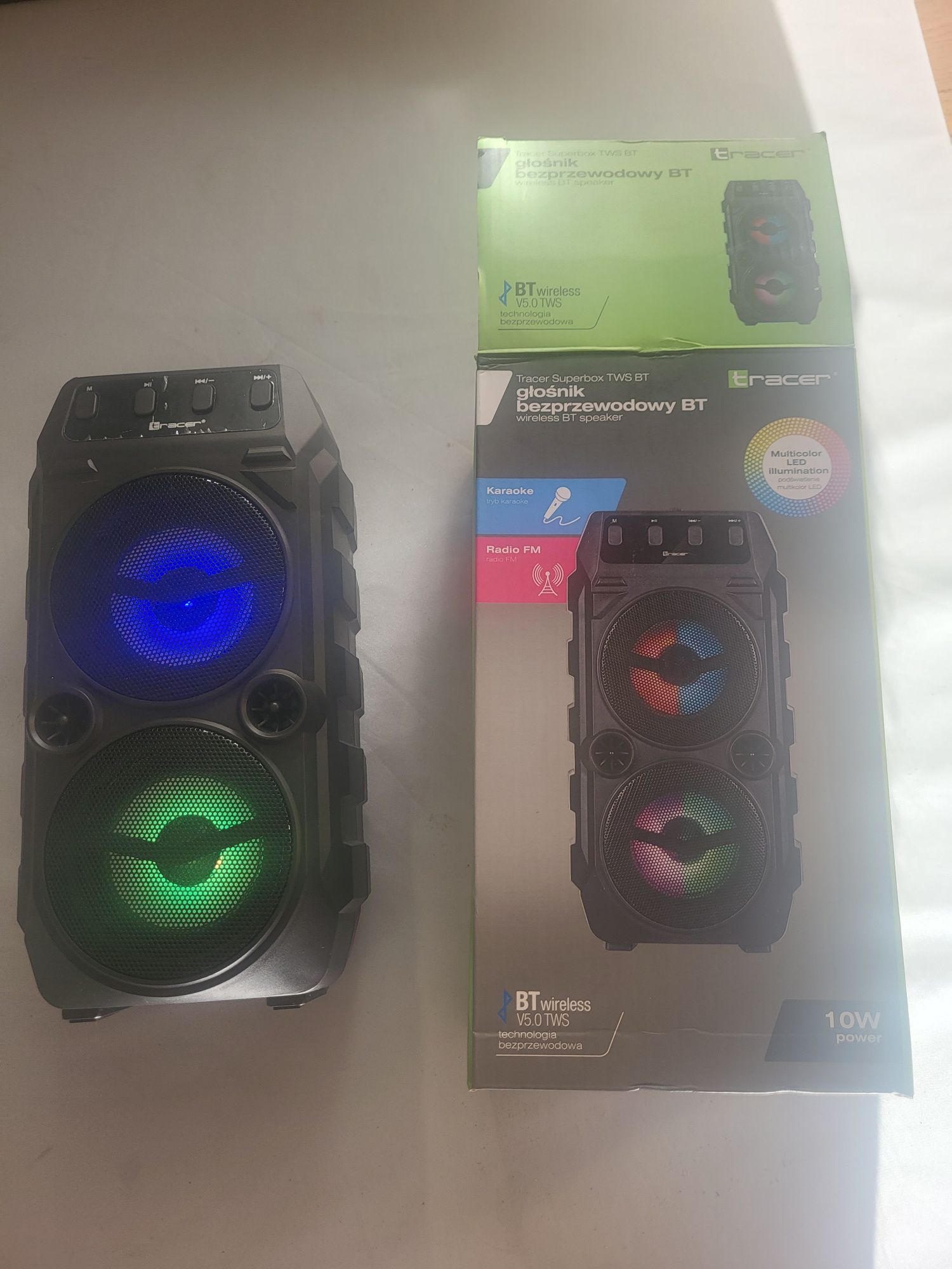 Tracer Superbox TWS BT głośnik bezprzewodowy B wireless BT speaker