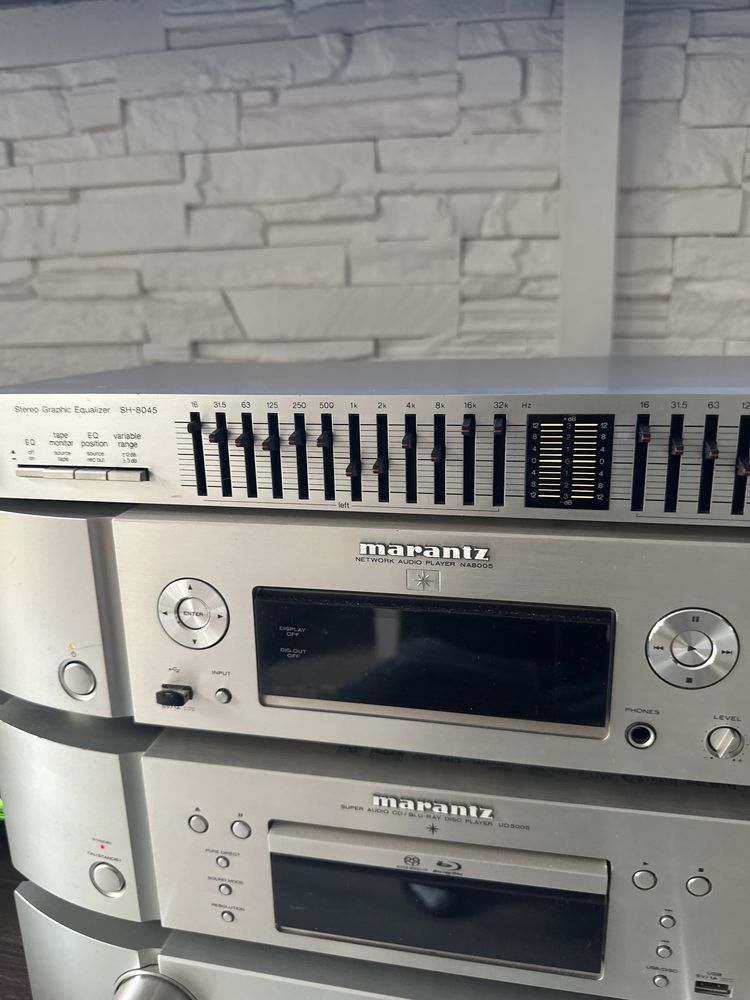 Equalizer technics SH-8045 srebrny