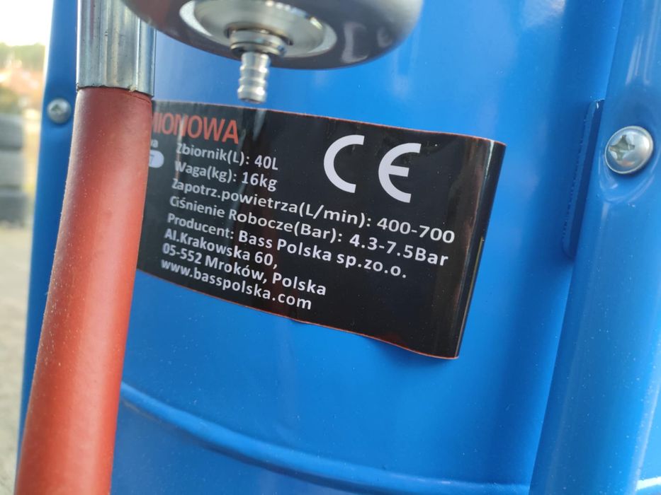 Piaskarka Bass 40L nowa