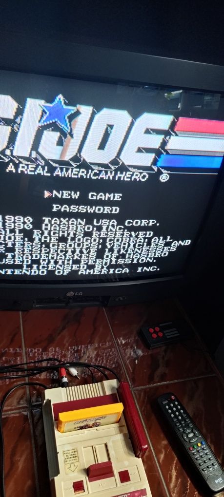 Gra GI Joe a real american hero Pegasus famicom