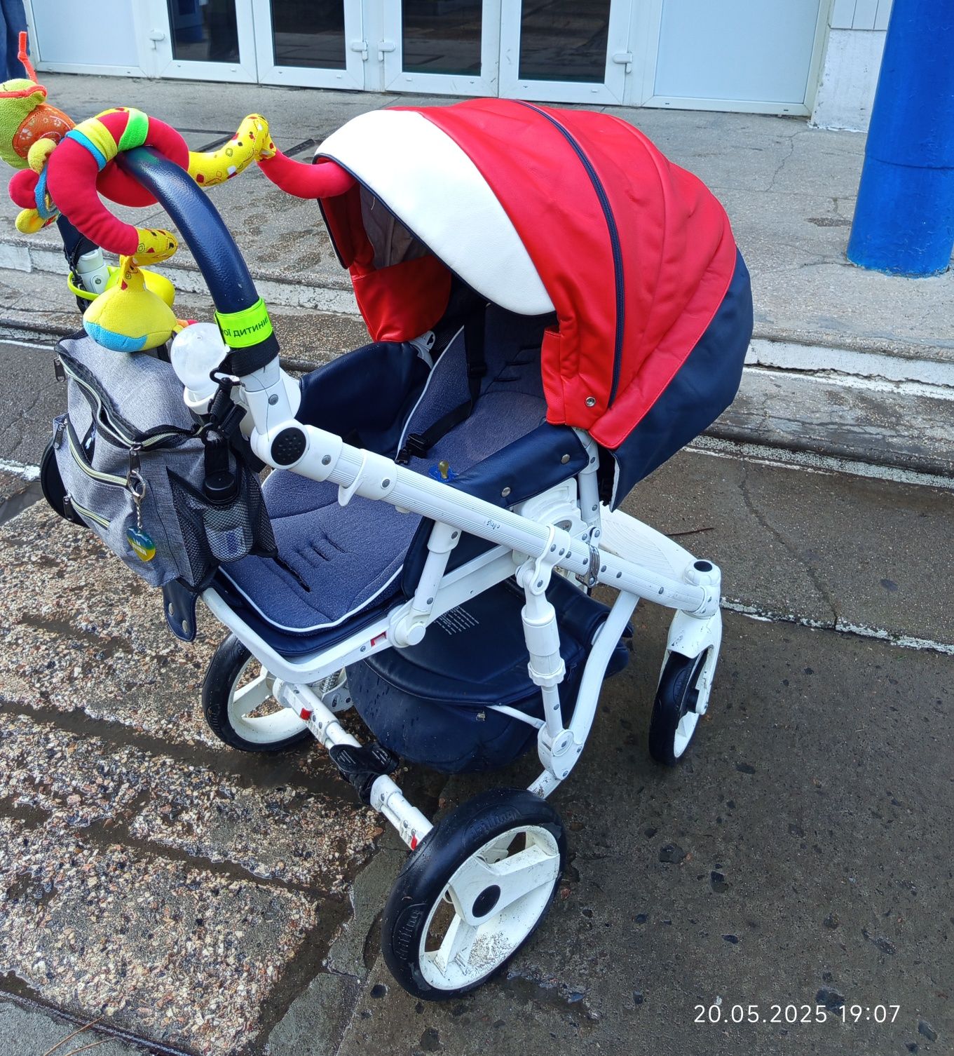 Коляска два в одном bebe mobile