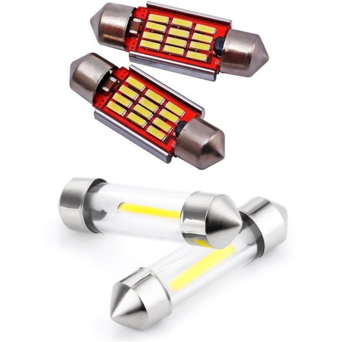 Lâmpadas LED W5W T10 T5 P21W C5W Canbus