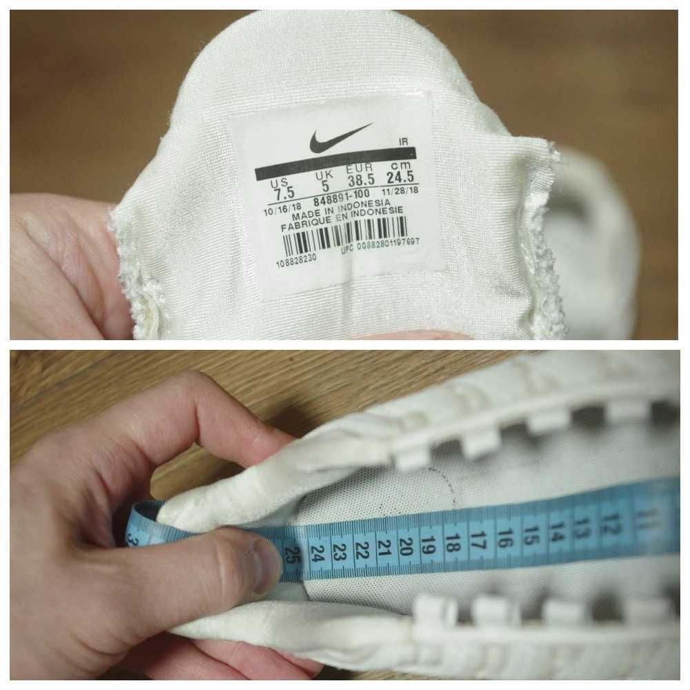 Кроссовки Nike Air Max Plus Premium white 38.5 розмір стан дуже гарний