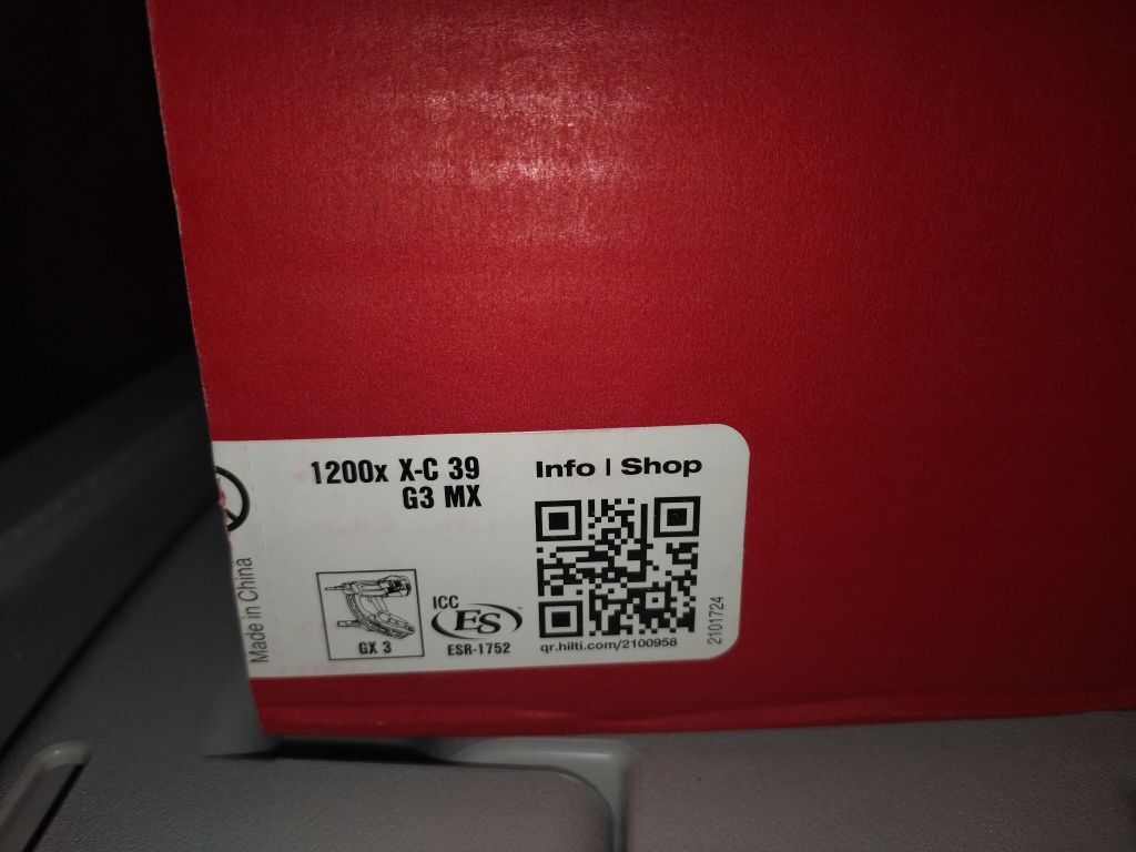 Hilti 39 mm gwoździe gx120 gx3