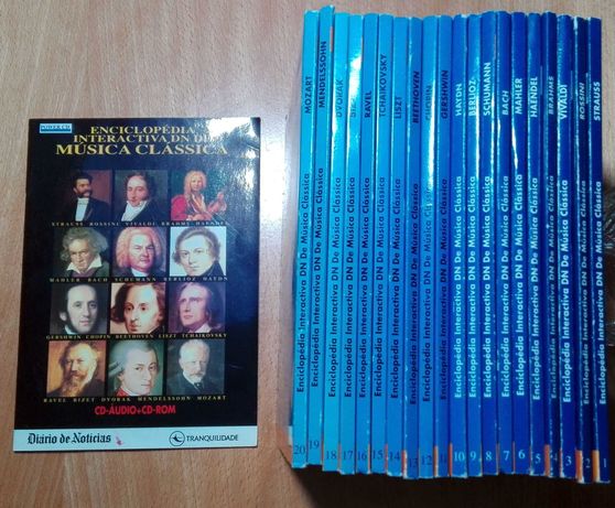 Enciclopédia Interactiva Música Clássica em CD's