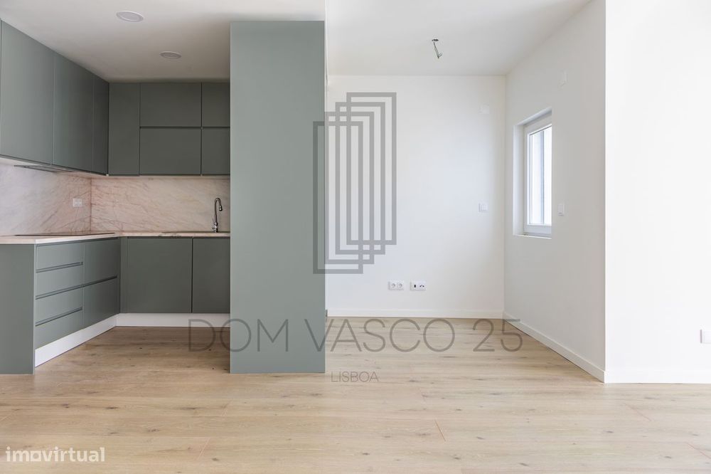 Apartamento T1 com terraço privado