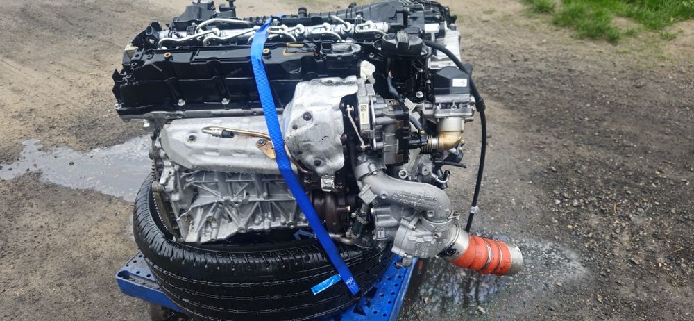 Silnik N57d30b 313 km f10 z osprzętem