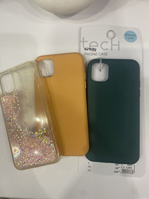 Чехлы на 11 айфон 3 штуки за 100 грн