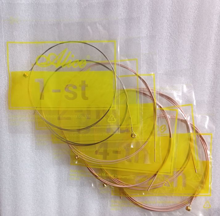 Струны для акустической гитары Alice A206 11-52 оригинал