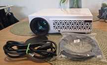 Projektor LED Excelvan 96+ 1280x800 HD 3000lum, biały, Wawa