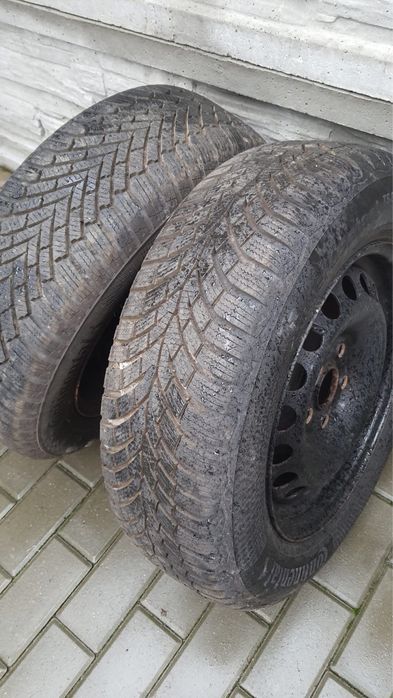 Opony+felgi zimowe Continental 195/65 R15