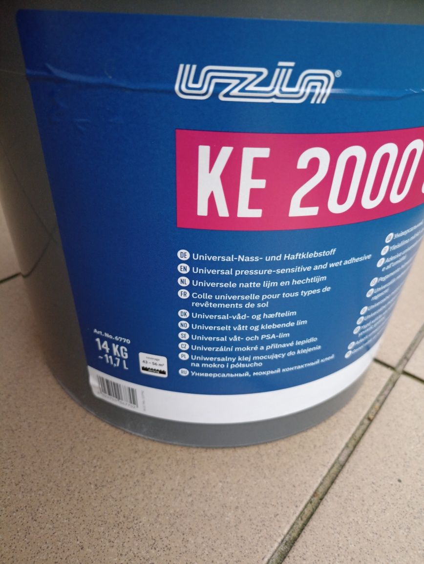 Klej do wykładzin pcv uzin ke 2000 s