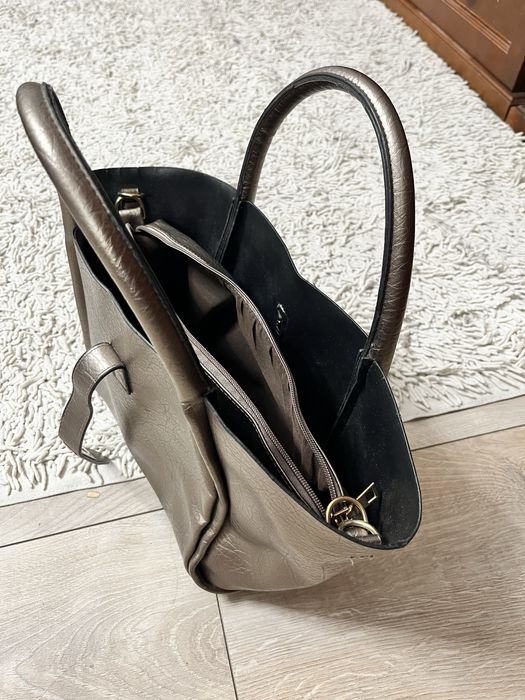 Офісна сумка трапеція