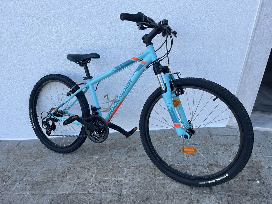 Bicicleta Btt Rockrider 500 24" 9-12 Anos
