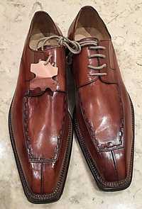 Sapatos Melvin Hamilton novos castano patine 44