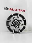 NOWE alufelgi TOYOTA 16" AYGO COROLLA MR2 YARIS - Czarny Poler