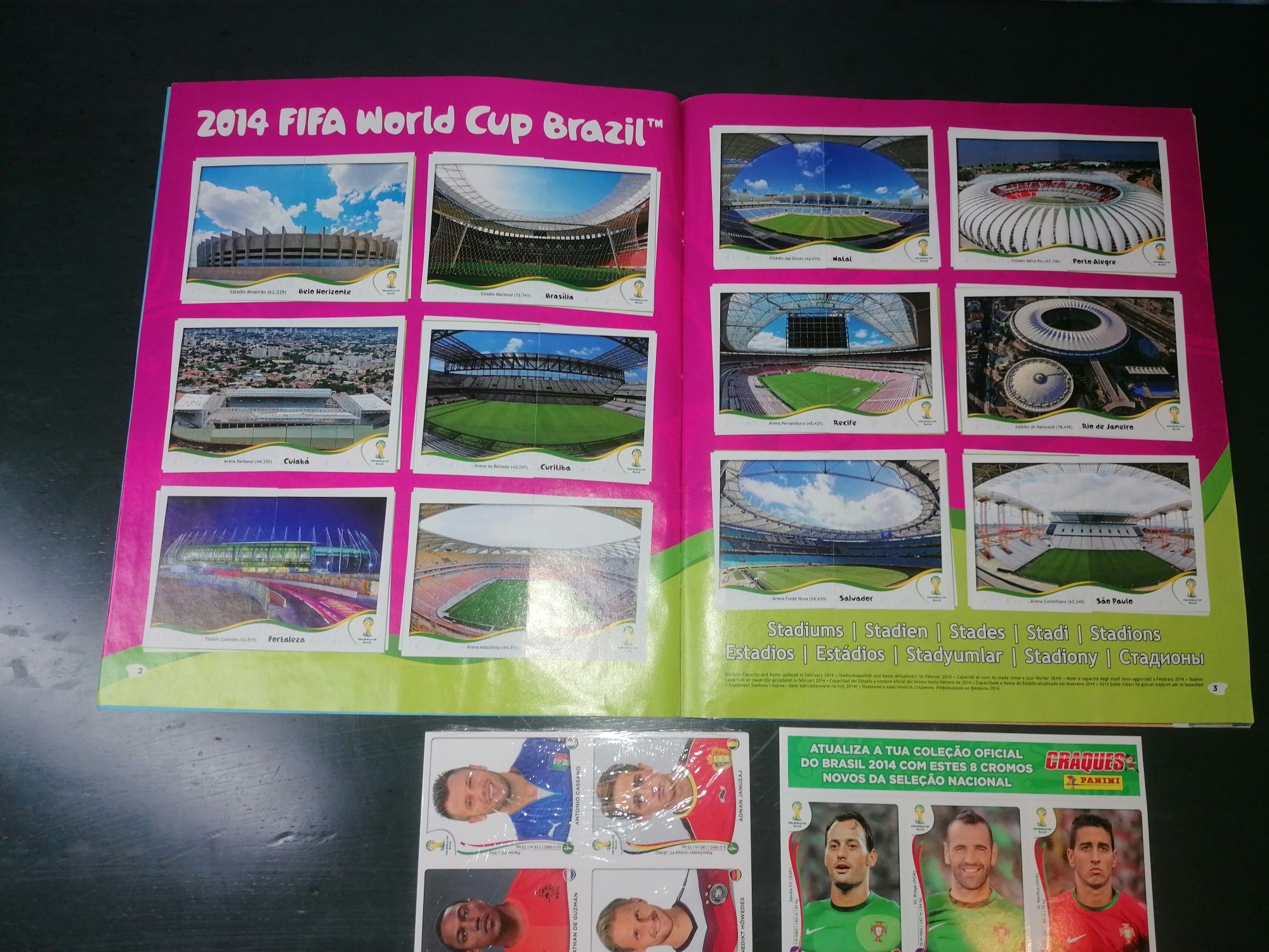 Cromos mundial brasil