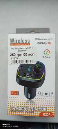 Якісний Fm Bluetooth 5.1/Quick Charge 3.0 в Вашем авто