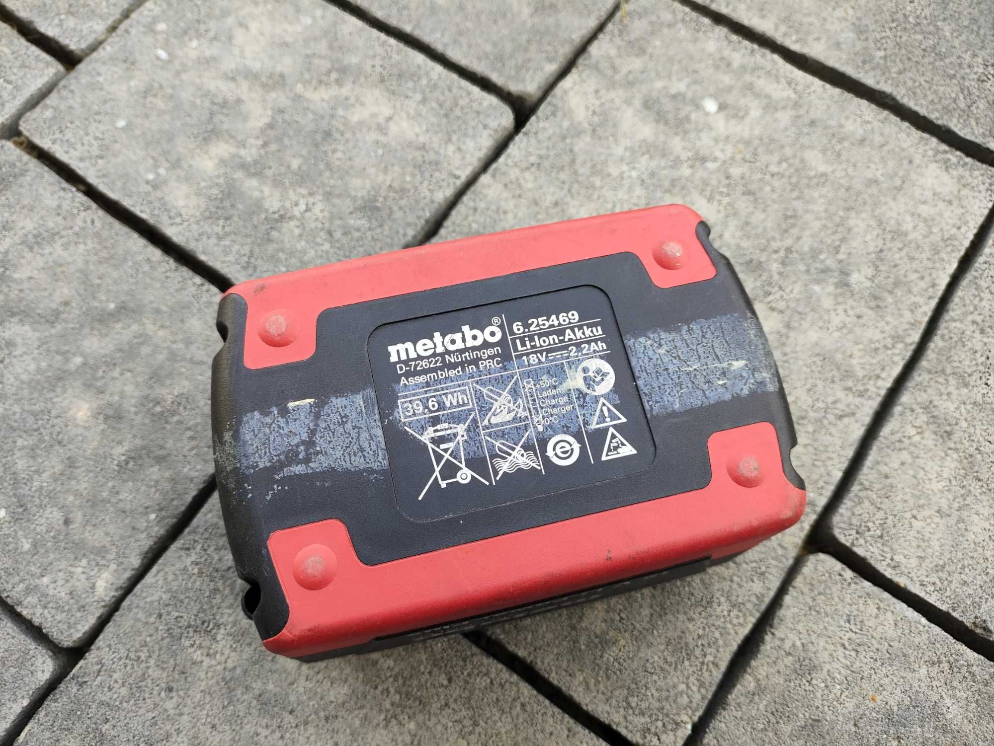 Akumulator Metabo 18V LI-power plus 4Ah nowe ogniwa